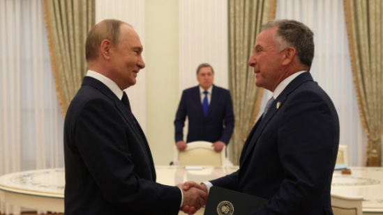 Putin y Witkoff en Moscú