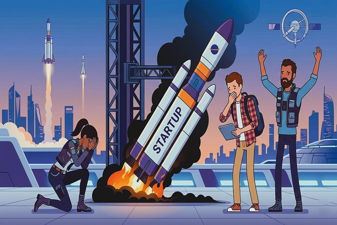 Carlos Julio Heydra Castillo - ¡Cuidado! El cementerio de las startups ¡Errores que liquidan el capital! - FOTO