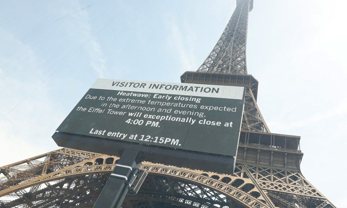 Francia vivió su jornada más cálida desde 1947 con máximas superiores a los 43 grados